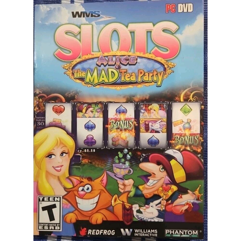 WMS Slots: Alice & The Mad Tea Party (PC, 2015)